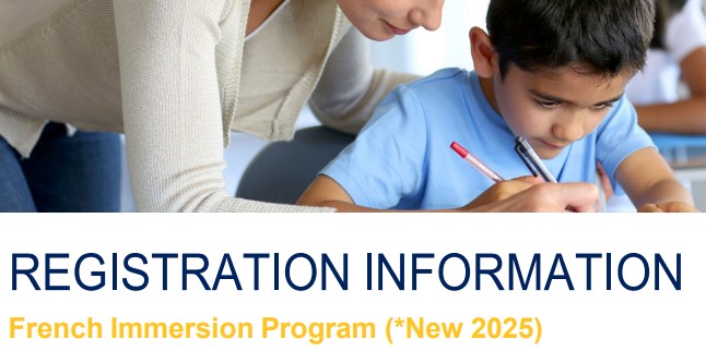 French Immersion Registration Information