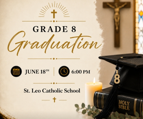 June 18th Grade 8 Graduation @6PM